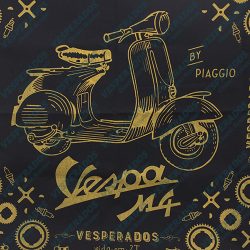 Bandana Vespa M4 Preta