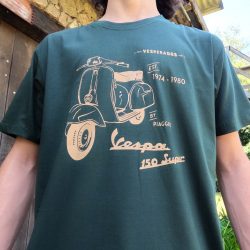 Camiseta Vespa Super Verde