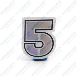 adesivo Numero cinco